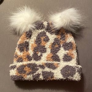 Mud pie infant cheetah beanie
